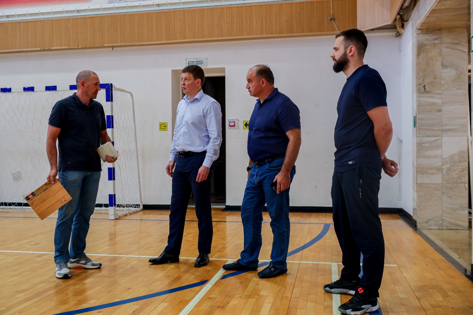 Deputy Chairman of the Government of the Stavropol Territory - Minister of Physical Culture and Sports visited SSAU