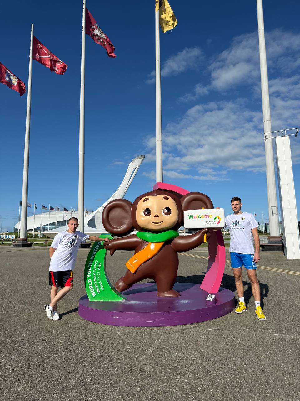SSAU students run the All-Russian marathon "Land of Sports"