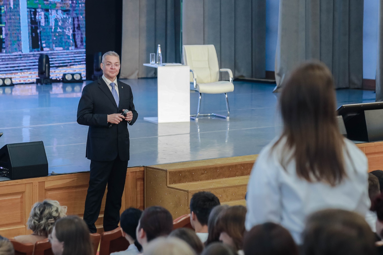 Губернатор Ставрополья поделился историей успеха со студентами СтГАУ