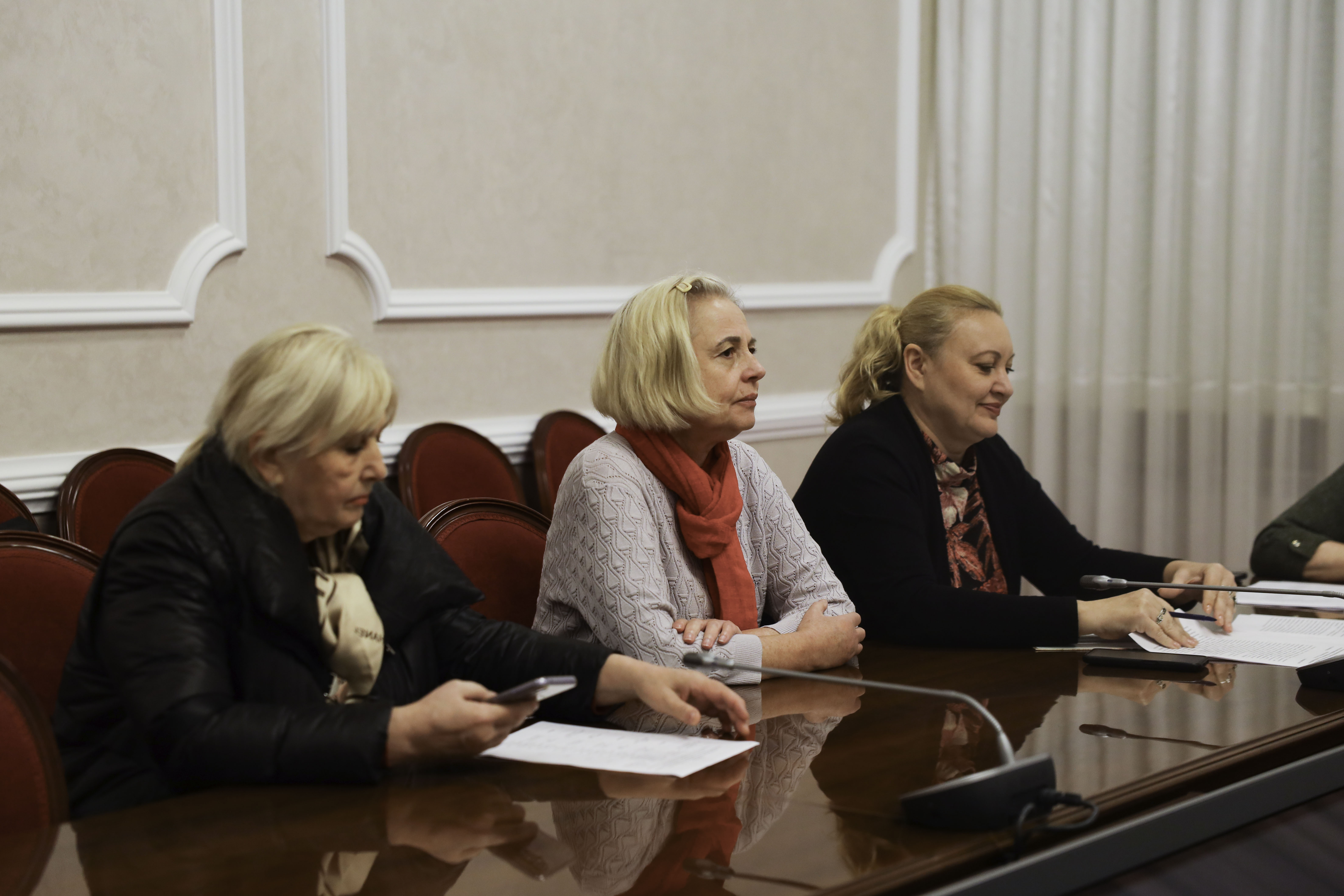 The first meeting of the University Veterans Council was held at SSAU