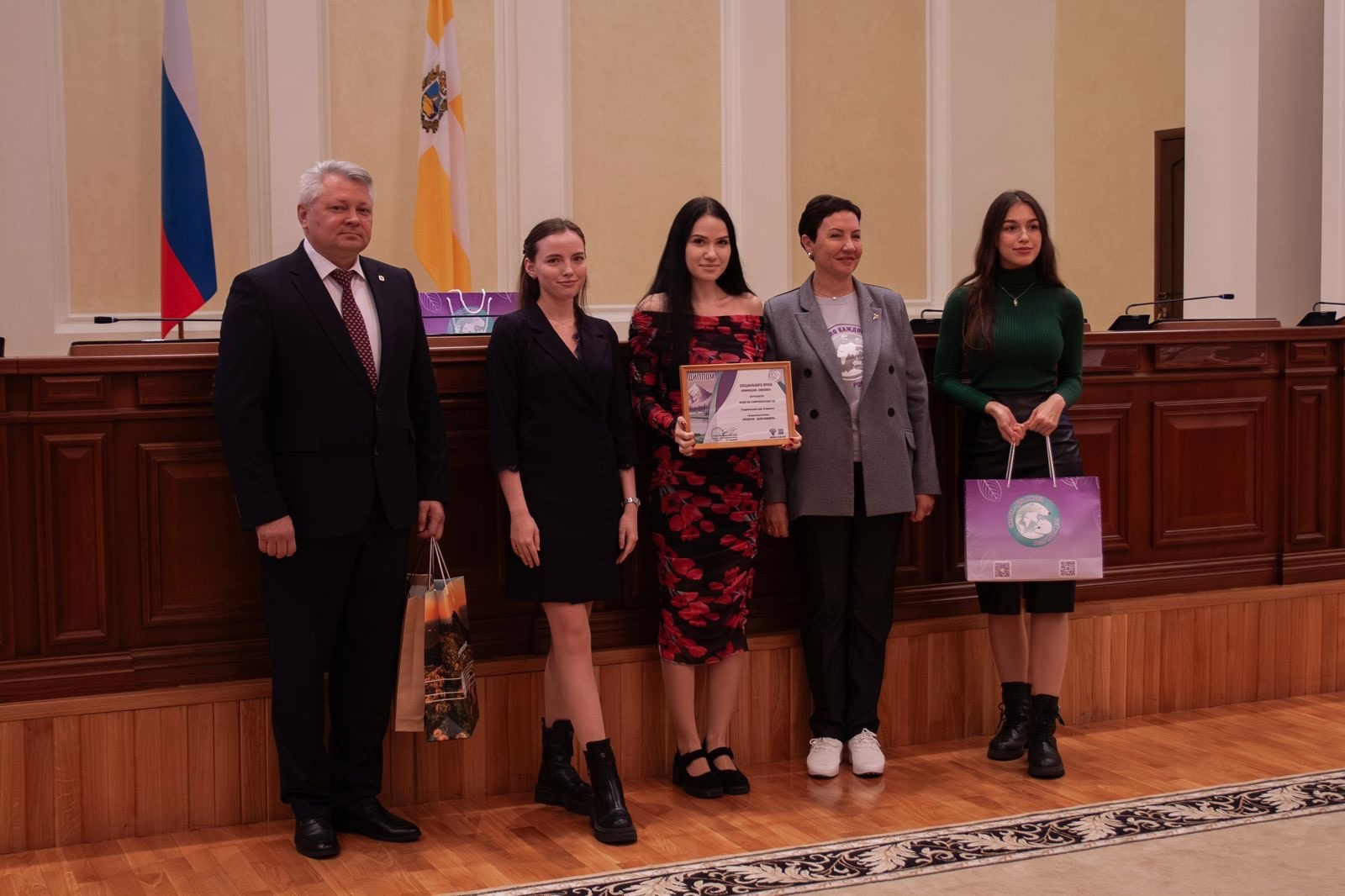 Состоялось награждение лауреатов премии «Экология - дело каждого»