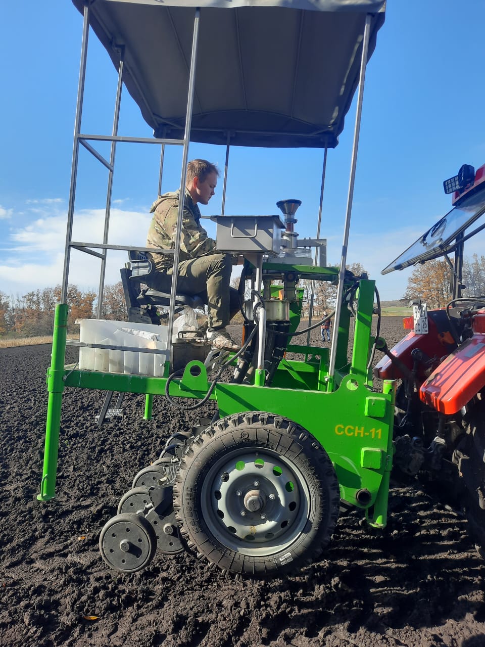 Аспирант СтГАУ провел закладку опыта по возделыванию нового сорта озимой пшеницы