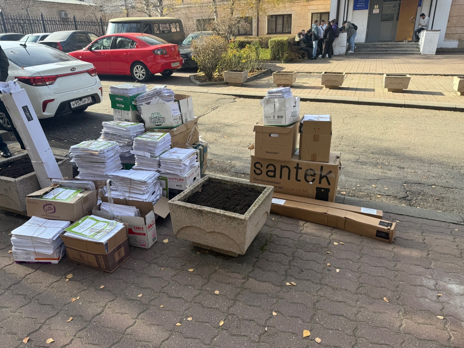 Ставропольский ГАУ принял участие в экологической акции «БумБатл» и собрал 420 кг макулатуры