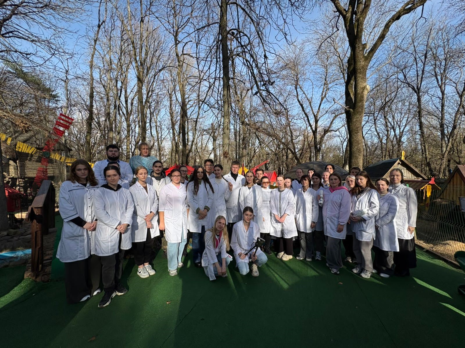 Студенты СтГАУ посетили выездное практическое занятие в зооэкзотариуме