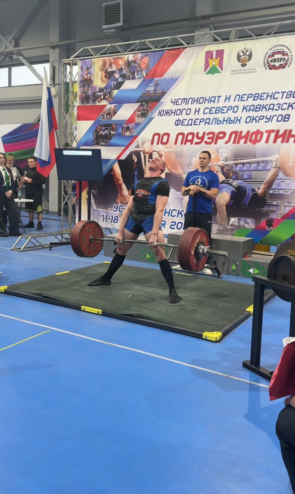 Студент СтГАУ установил рекорд России в становой тяге