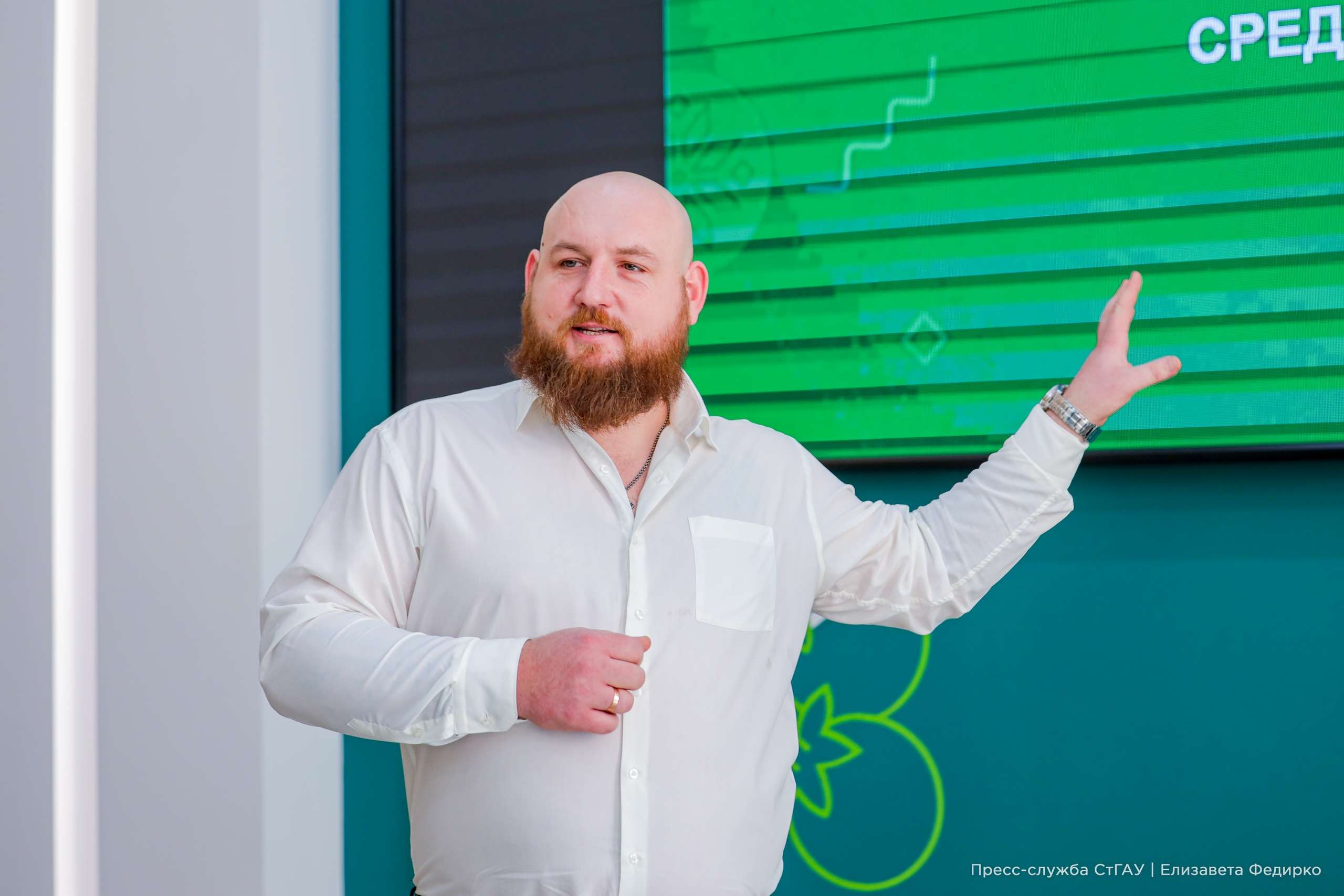 В СтГАУ прошла научно-популярная лекция «Алгоритмы управления для автоматизированных агросистем»