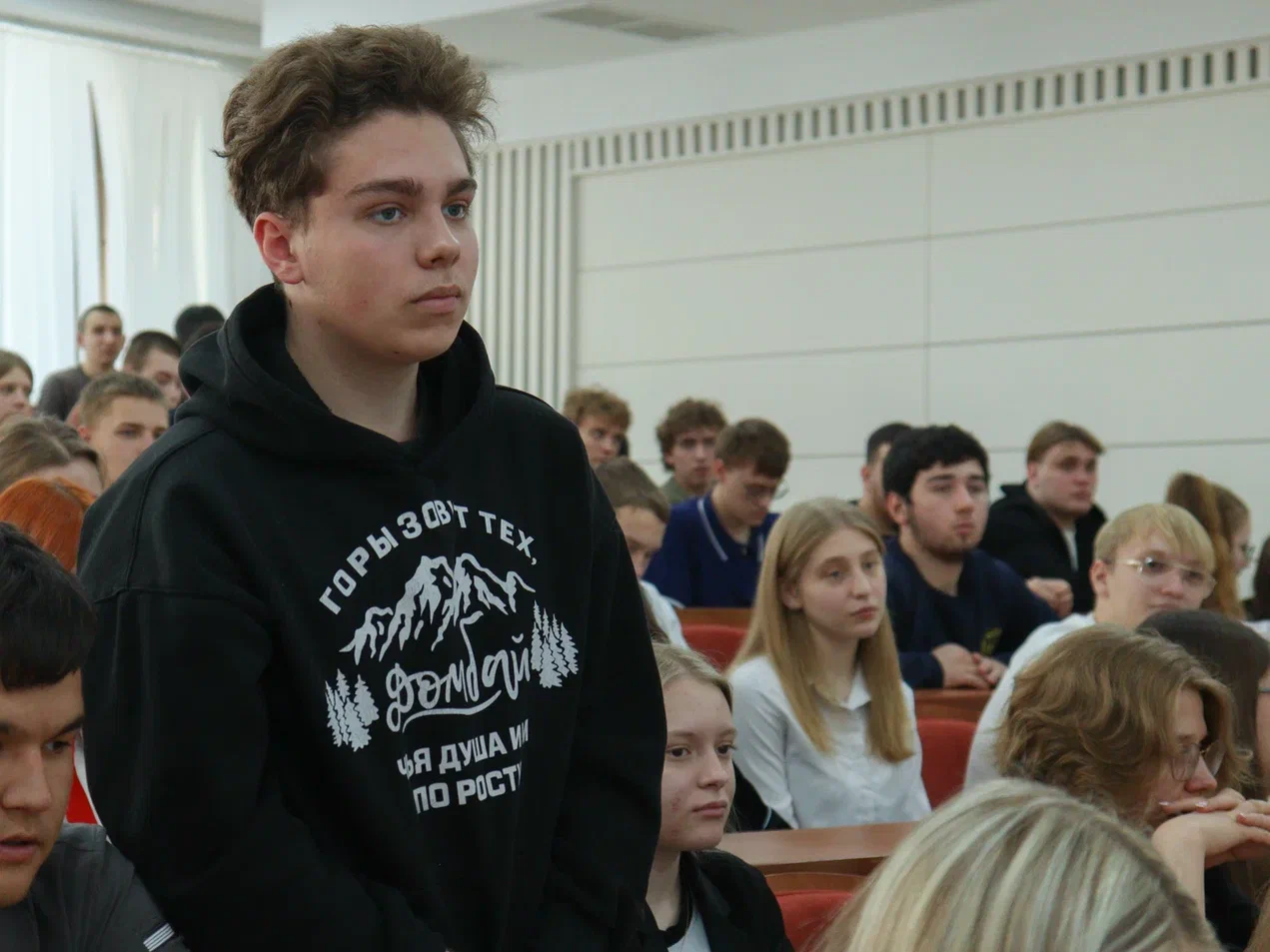 SSAU held a "Lesson of Courage" dedicated to the 83rd anniversary of the liberation of Stavropol from the Nazi invaders