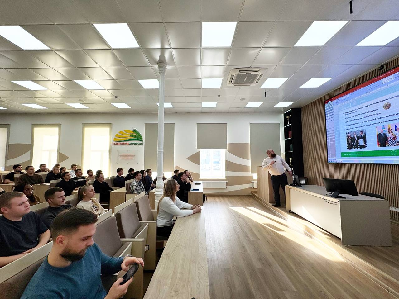 ООО «Франдеса» открывают студентам-агрономам прямой путь в профессию.