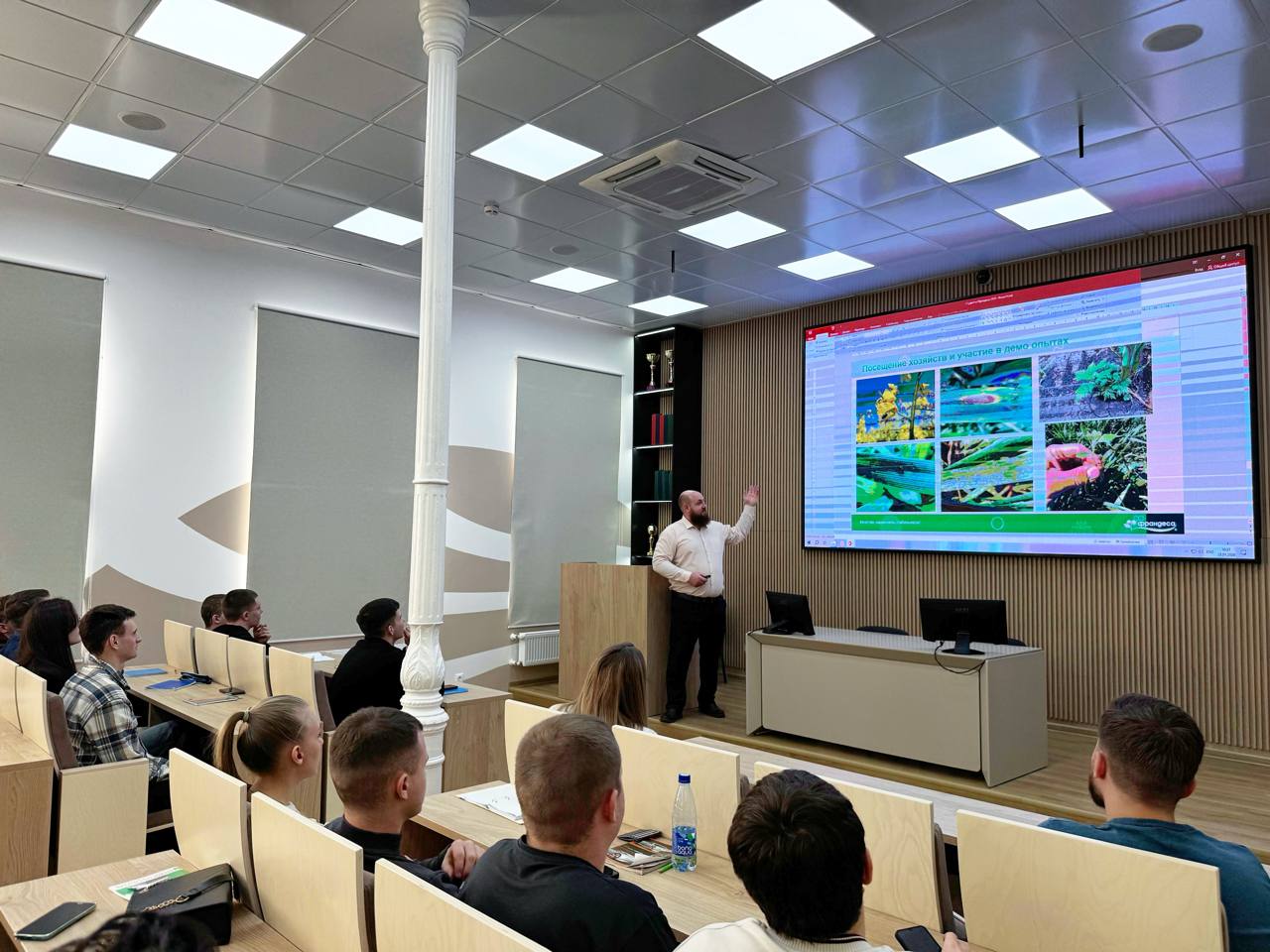 ООО «Франдеса» открывают студентам-агрономам прямой путь в профессию.