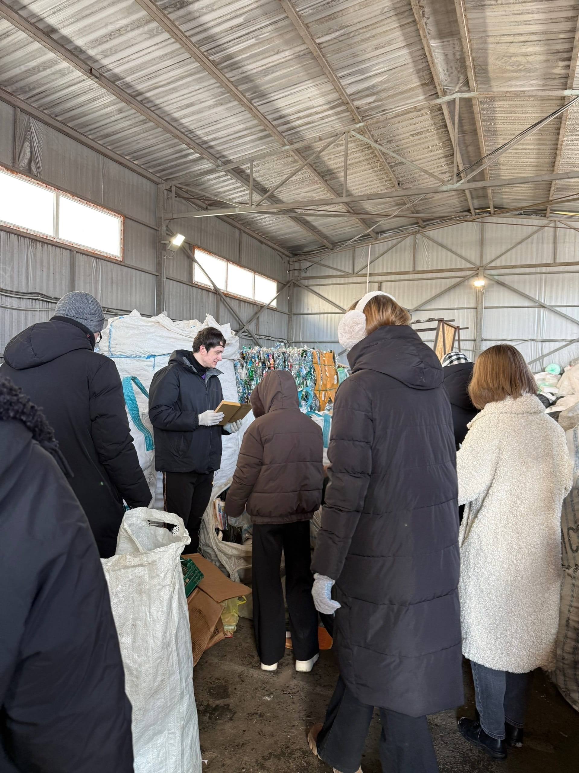 Учебная экскурсия студентов СтГАУ в «ТРИ Р ЦЕНТР»