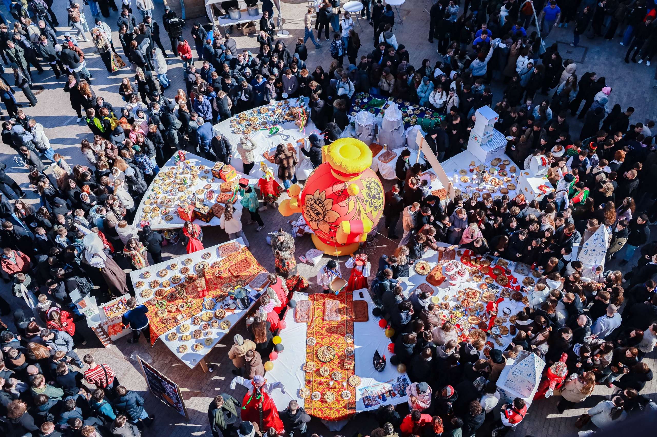 В СтГАУ прошли масленичные гуляния