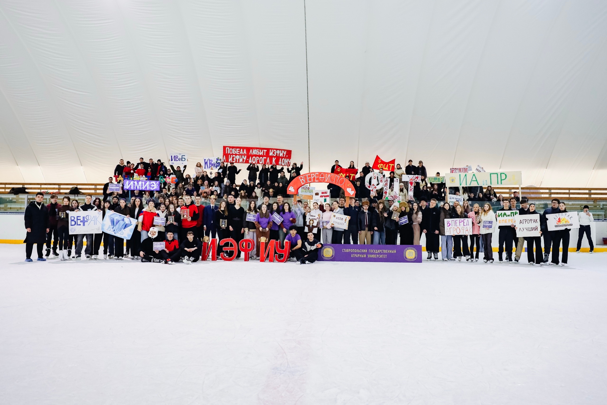 В СтГАУ прошел фестиваль «Растопи лед»