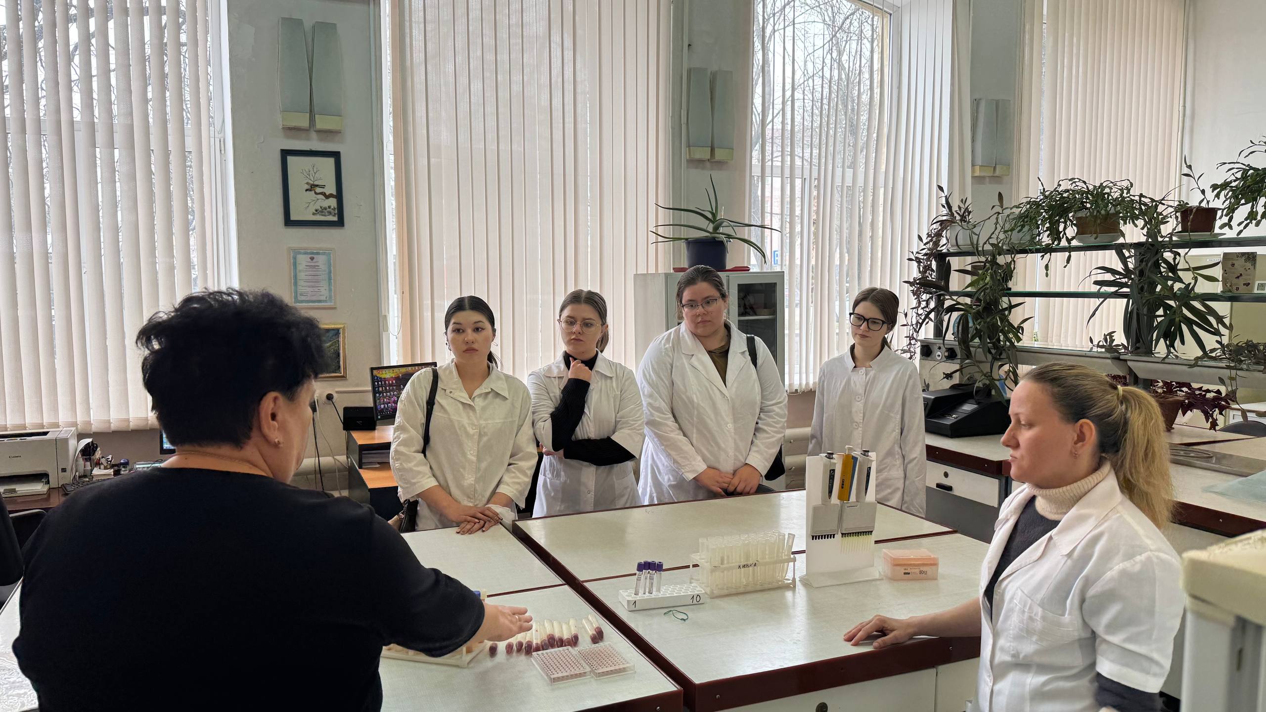 В СтГАУ прошло научно-практическое занятие со студентами