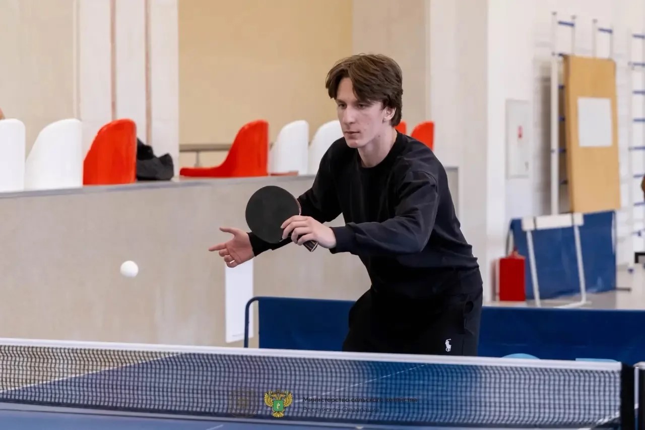 В СтГАУ прошел этап по настольному теннису проекта «АгроЛига»