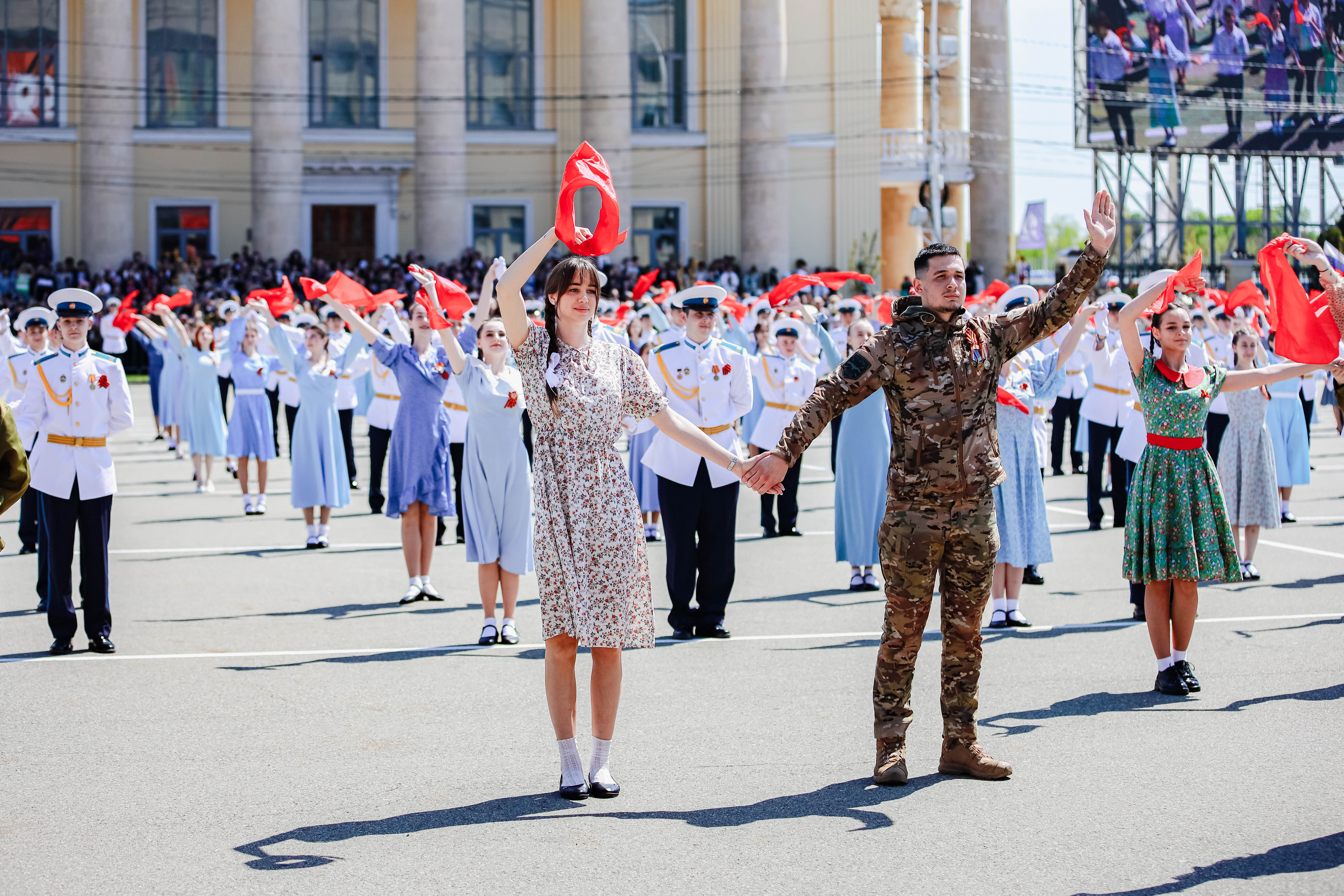 Коллектив СтГАУ – в строю Победы: от грандиозного шествия на площади Ленина до «Бессмертного полка»