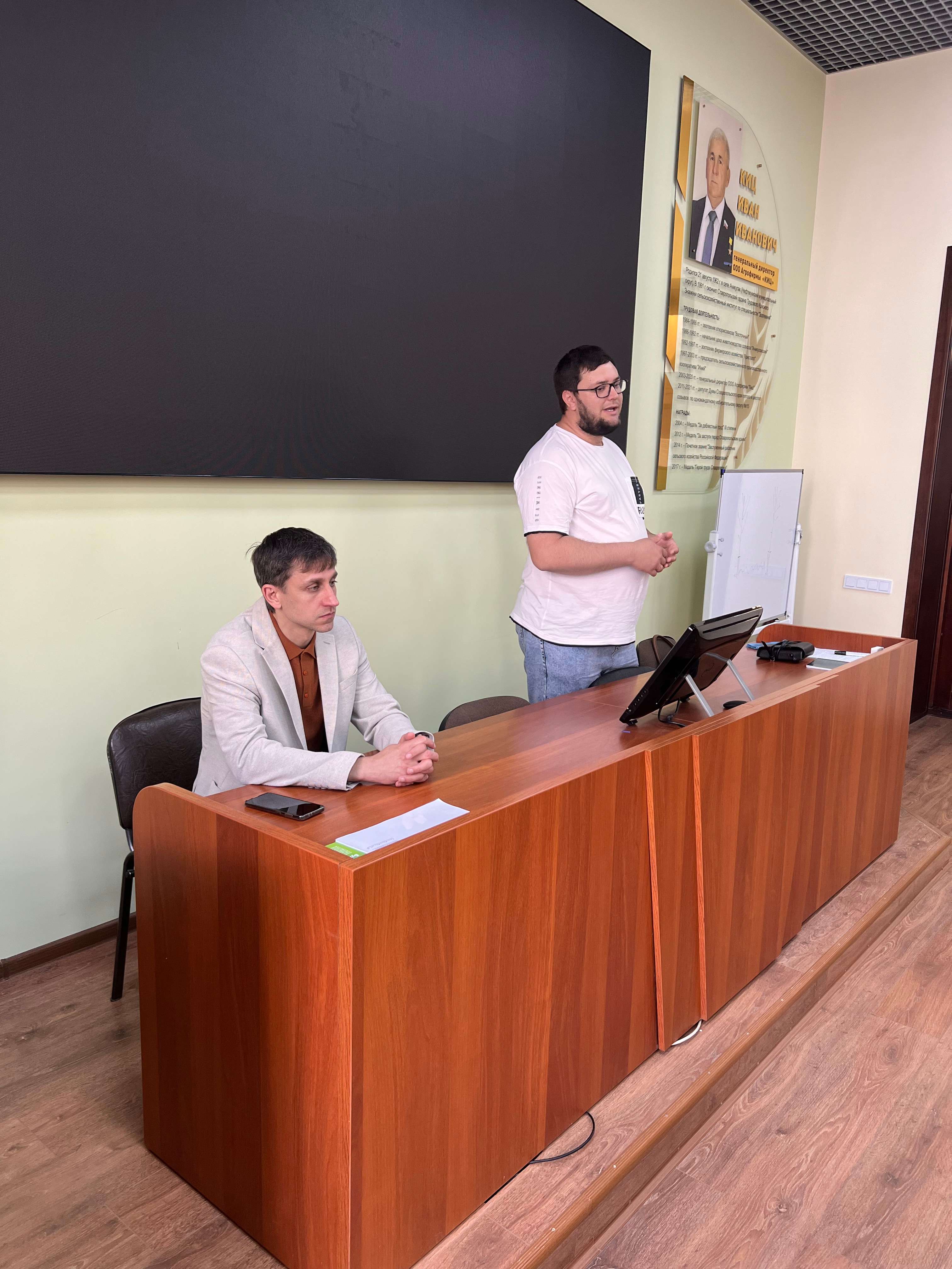 Студенты-технологи встретились с представителями пивоваренного завода «Милл Фауз»