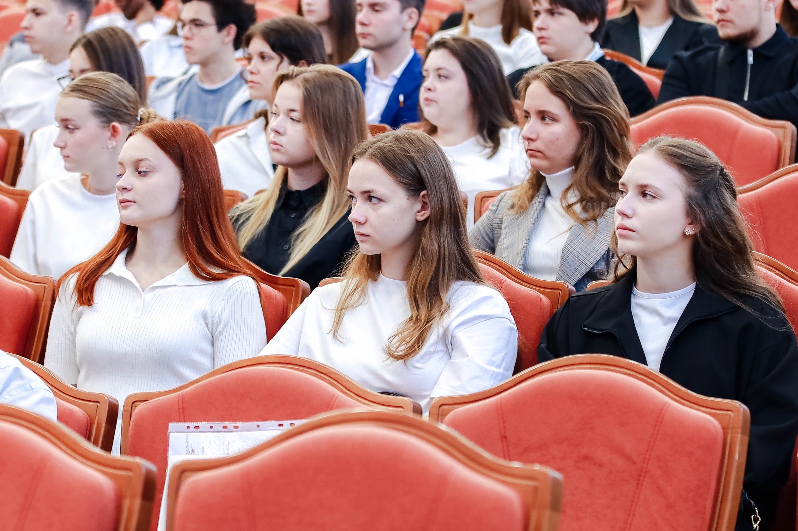 Ректор СтГАУ встретился с первокурсниками Института ветеринарии и биотехнологий